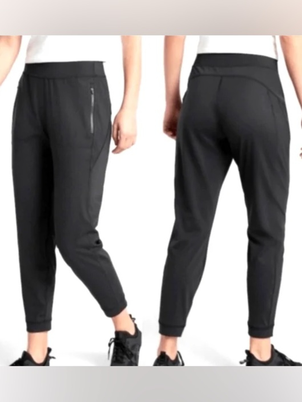 Athleta Courtside Trouser in White